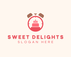 Cake Dessert Time logo design