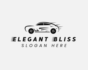 Supercar - Fast Race Car logo design