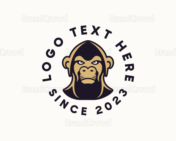 Gorilla Team Game Logo