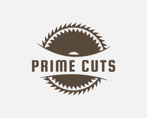 Woodwork Saw Tool logo design