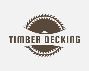 Woodwork Saw Tool logo design