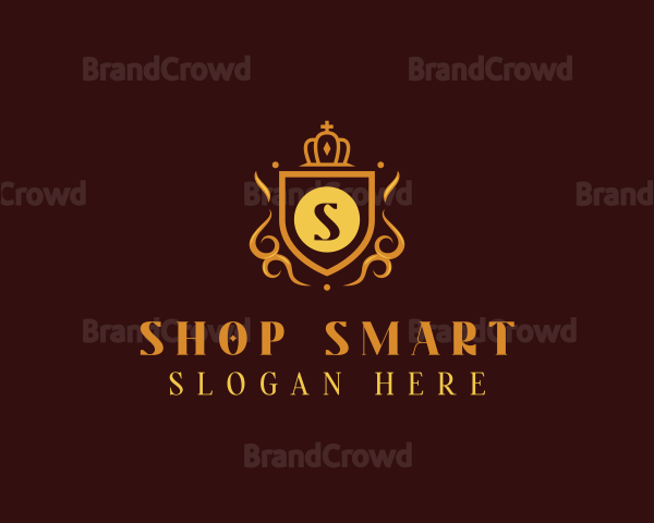 Elegant Regal Shield Logo