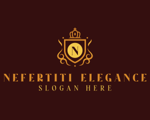 Elegant Regal Shield logo design