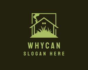 House Lawn Care Logo