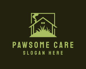 House Lawn Care logo design