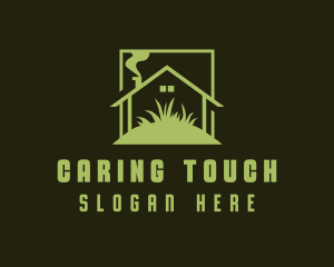 House Lawn Care logo design