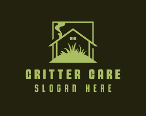 House Lawn Care logo design