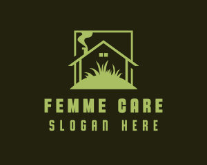 House Lawn Care logo design