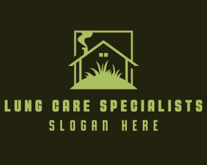 House Lawn Care logo design