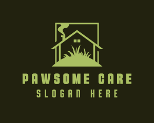 House Lawn Care logo design