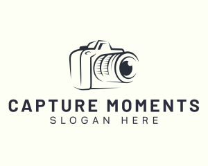 Photo - Photographer Shutter Camera logo design