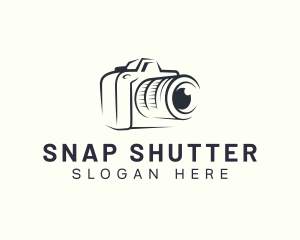 Shutter - Photographer Shutter Camera logo design