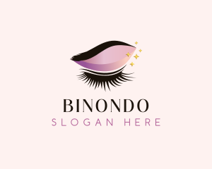 Beauty Eyelash Makeup Logo