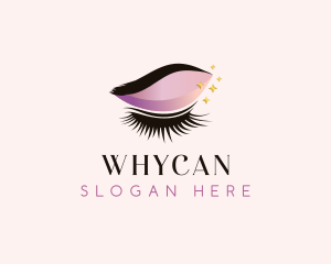 Beauty Eyelash Makeup Logo