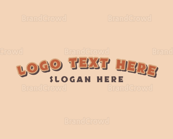 Retro Masculine Hipster Logo