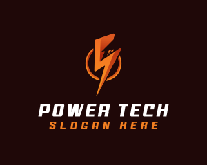 Lightning Electricity Provider logo design