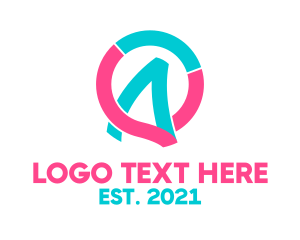 Loan - Axis Multivitamins Letter A logo design