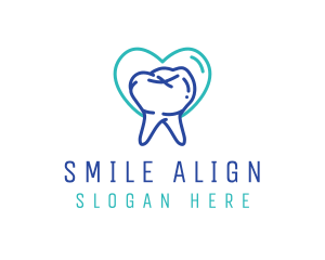 Tooth Molar Dentist  logo design