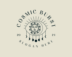 Cosmic Eye Astrology logo design