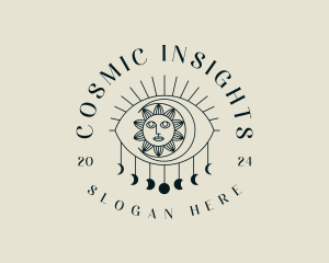 Cosmic Eye Astrology logo design