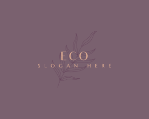 Clothing Line - Elegant Beauty Leaf logo design