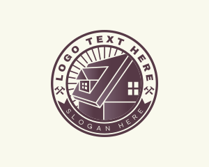 Lease - Roof Housing Repair logo design