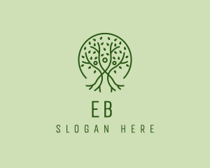 Garden - Nature Tree People logo design