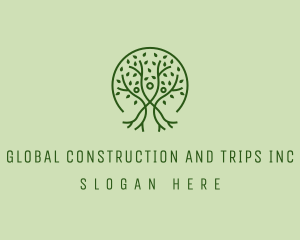 Nature Conservation - Nature Tree People logo design