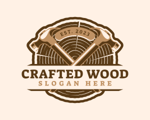 Hammer Timber Carpentry logo design