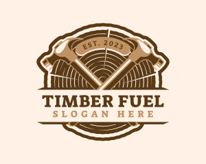 Hammer Timber Carpentry logo design