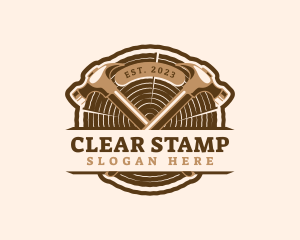 Hammer Timber Carpentry logo design