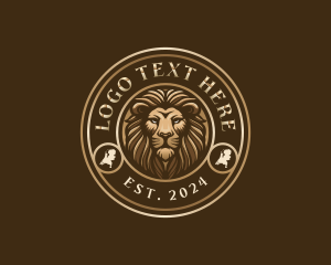 Map - Netherlands Wild Lion logo design