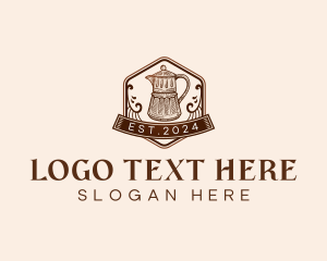 Pot - Kettle Coffee Pot logo design