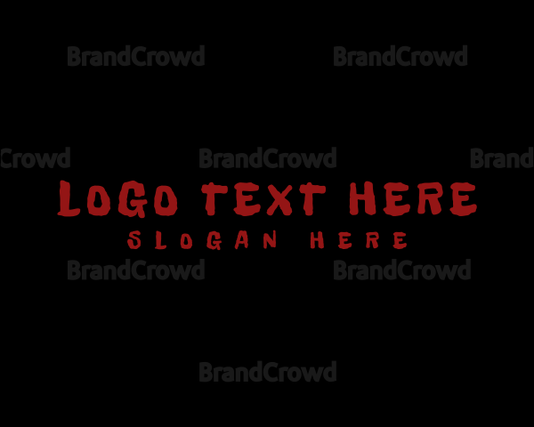 Bloody Horror Company Logo