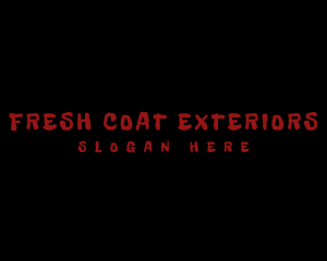 Bloody Horror Company Logo