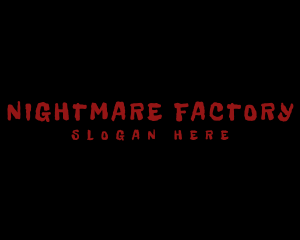 Bloody Horror Company logo design