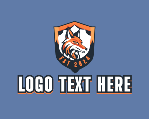 Gaming Fox Shield Logo