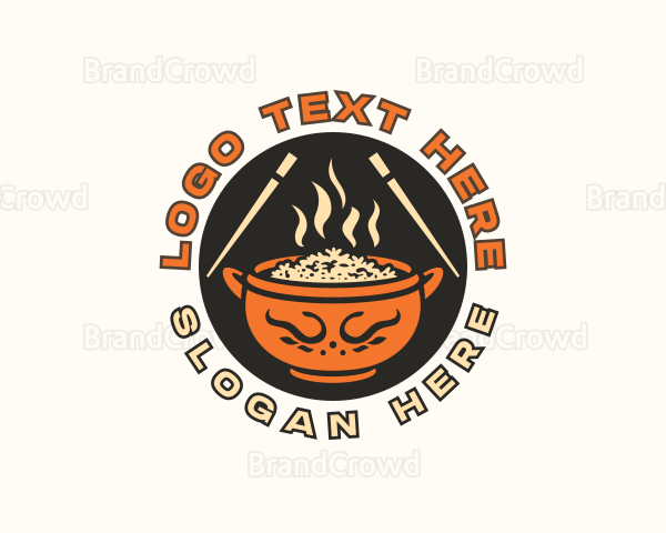 Asian Rice Cuisine Logo