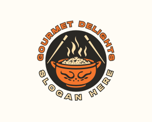 Asian Rice Cuisine logo design