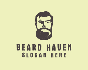 Beard - Beard Man Barber logo design