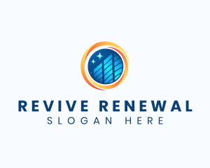 Solar Energy Power logo design