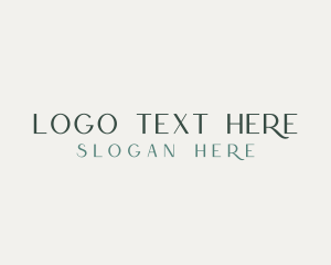 Vegetarian - Elegant Nature Brand logo design