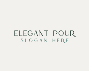 Elegant Nature Brand logo design