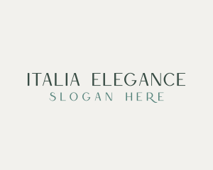 Elegant Nature Brand logo design