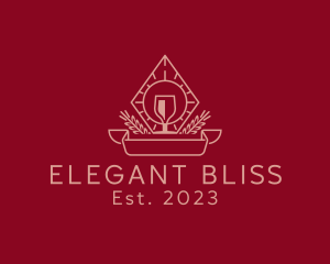 Bartender - Winery Glass Sacrament logo design