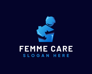 Home Care Charity logo design