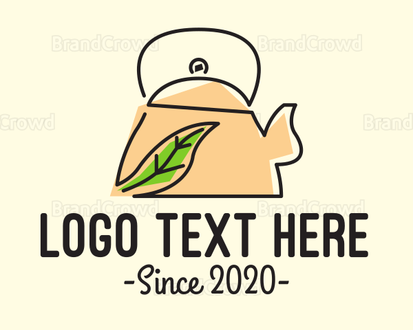 Herbal Tea Pot Logo