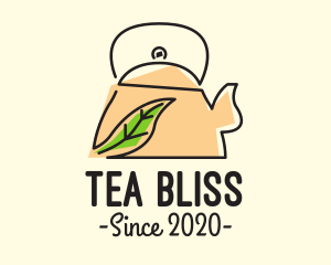 Tea - Herbal Tea Pot logo design