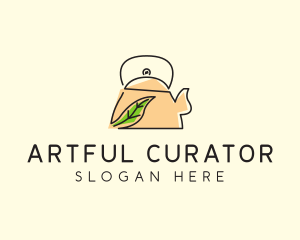 Herbal Tea Pot logo design