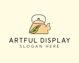 Herbal Tea Pot logo design